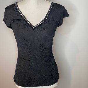 Express design studio women’s embellished top size medium